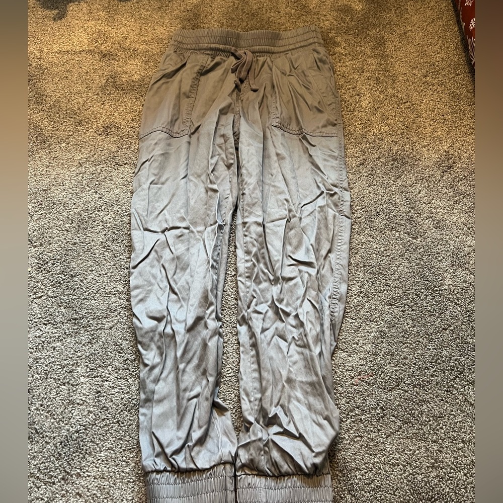 A new day grey khaki joggers size xs